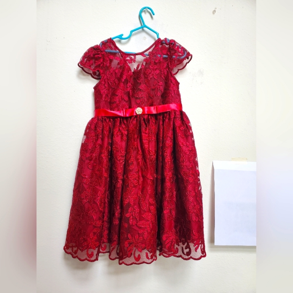 Maroon dress
